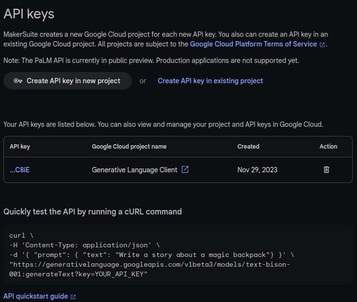 How to Quickly Create a PHP Developer Contract using Google Artificial Intelligence Generative Language API